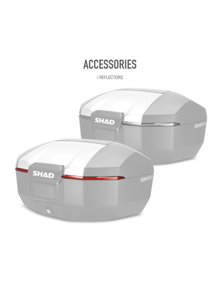 Top Case SHAD SH51 Aluminium