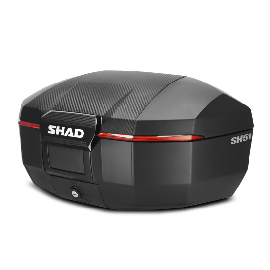 Top Case SHAD SH51 Carbone