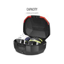 Top Case SHAD SH51 Carbone 2
