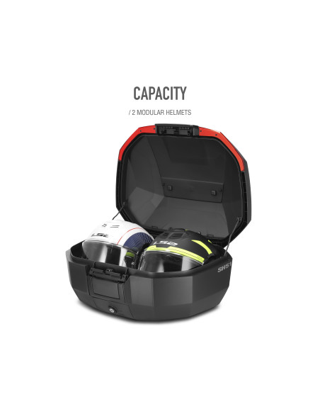 Top Case SHAD SH51 Carbone