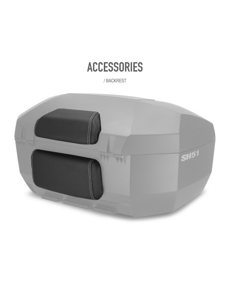 Top Case SHAD SH51 Carbone