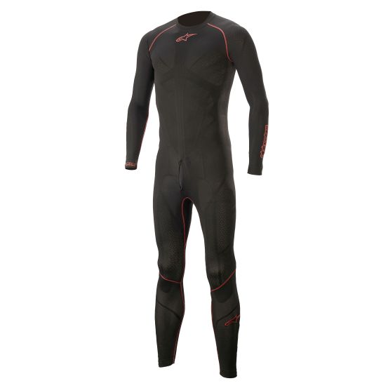 Combinaison technique intégrale Alpinestars Ride Tech - Noir Rouge