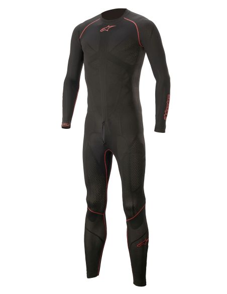 Combinaison technique intégrale Alpinestars Ride Tech - Noir Rouge
