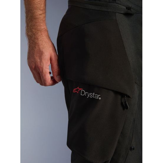 Pantalon Alpinestars Andes V4 Drystar jambes courtes - Noir
