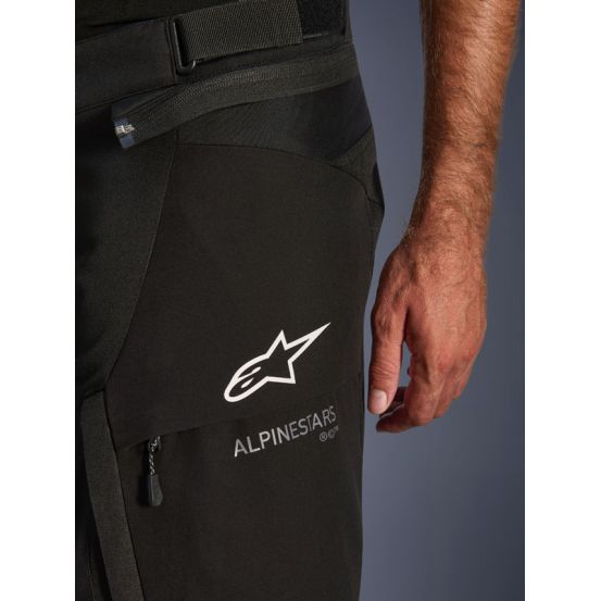 Pantalon Alpinestars Andes V4 Drystar jambes courtes - Noir