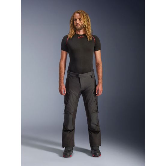 Pantalon Alpinestars Andes V4 Drystar jambes courtes - Noir