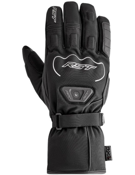 Gants moto chauffants RST Axiom Heated Waterproof - Noir