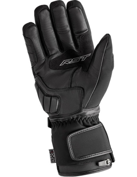Gants moto chauffants RST Axiom Heated Waterproof - Noir