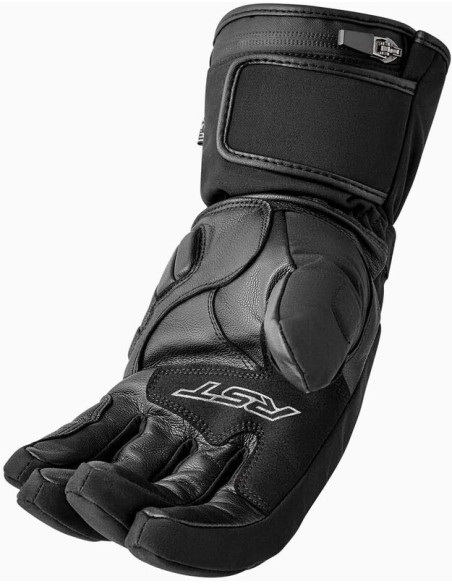 Gants moto chauffants RST Axiom Heated Waterproof - Noir