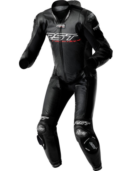 Combinaison moto cuir RST Race Dept V4.2 D3O Airbag - Noir