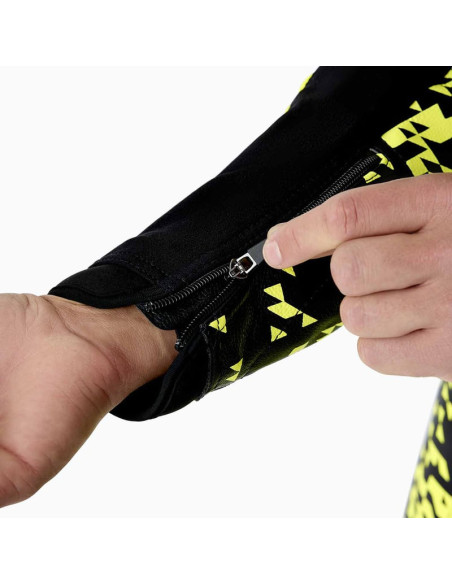 Combinaison moto cuir RST Pro Series D3O Airbag - Noir Jaune