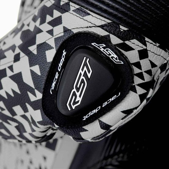 Combinaison moto cuir RST Pro Series D3O Airbag - Noir Argent