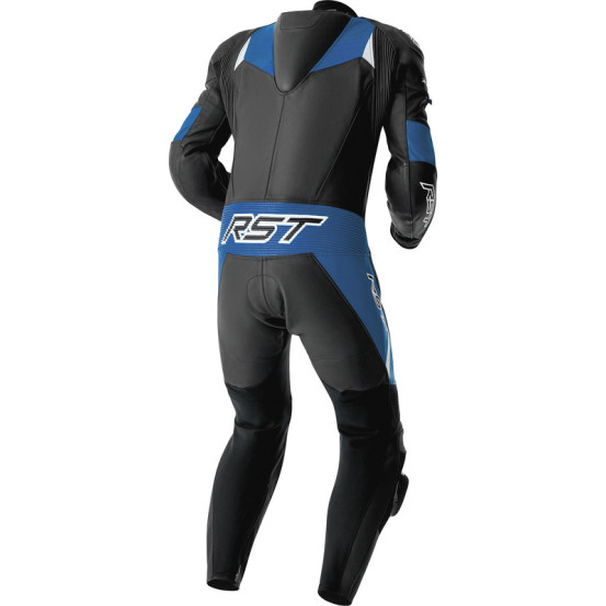 Combinaison moto cuir RST TracTech Evo D3O - Noir Bleu