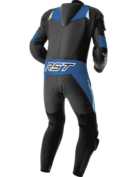 Combinaison moto cuir RST TracTech Evo D3O - Noir Bleu