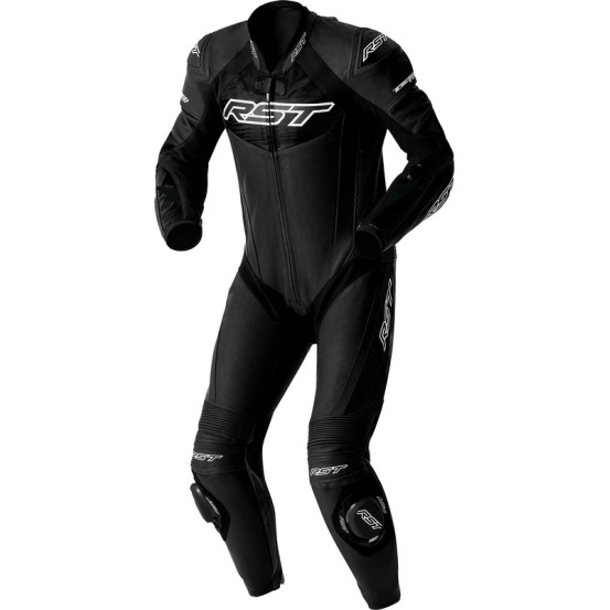 Combinaison moto cuir RST TracTech Evo D3O - Noir Blanc