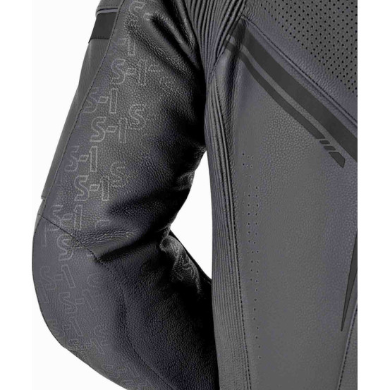 Combinaison moto cuir RST S1 D3O - Noir
