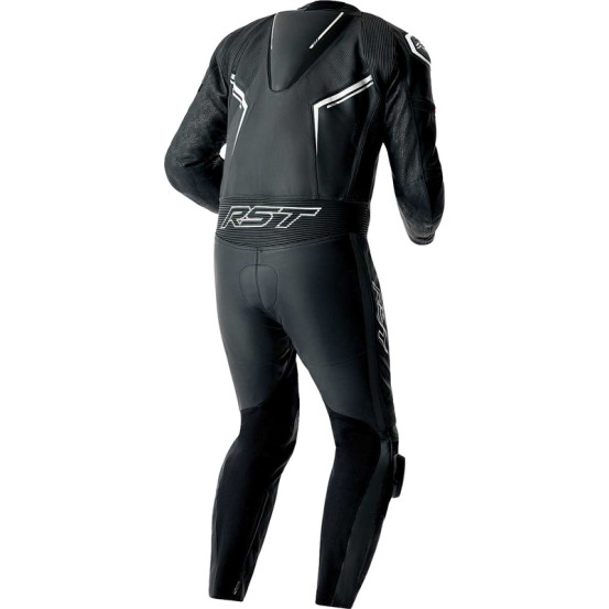 Combinaison moto cuir RST S1 D3O - Noir Blanc