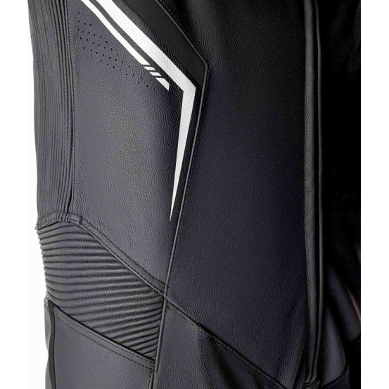 Combinaison moto cuir RST S1 D3O - Noir Blanc