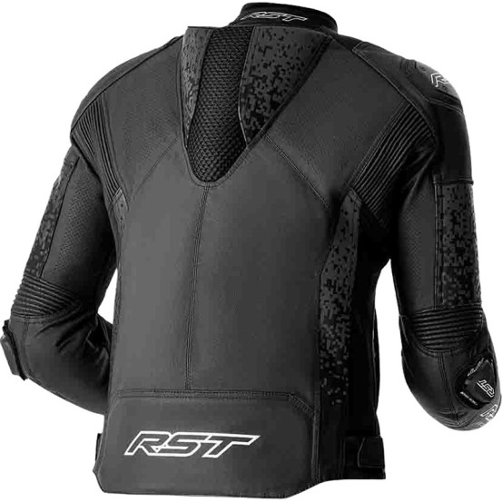 Blouson moto cuir RST Pro Series Supersport-K D3O - Noir