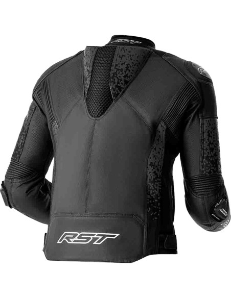 Blouson moto cuir RST Pro Series Supersport-K D3O - Noir