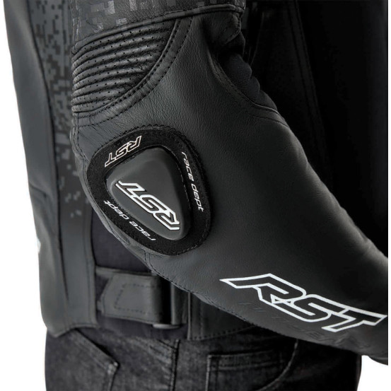 Blouson moto cuir RST Pro Series Supersport-K D3O - Noir