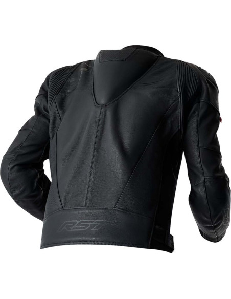 Blouson moto cuir RST TracTech Evo D3O - Noir