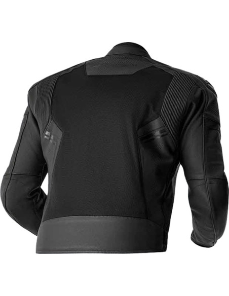 Blouson moto cuir RST S1 Mesh D3O - Noir