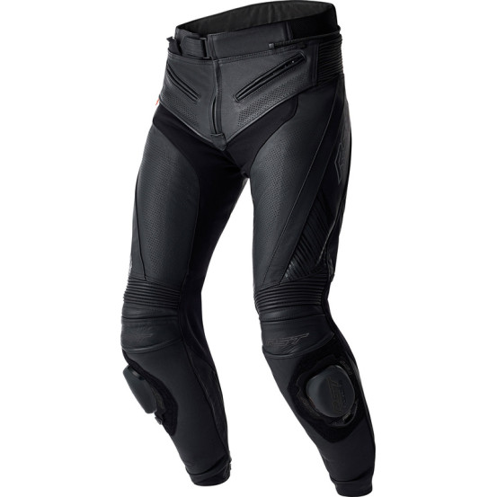 Pantalon moto cuir RST TracTech Evo D3O - Noir