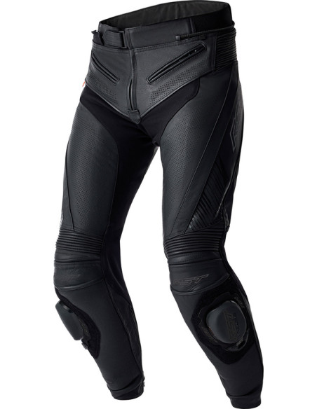 Pantalon moto cuir RST TracTech Evo D3O - Noir