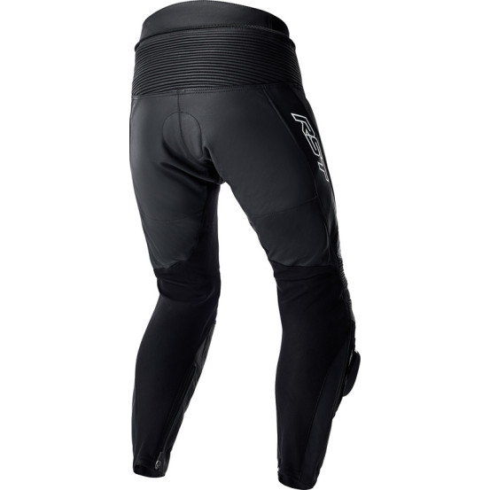 Pantalon moto cuir RST TracTech Evo D3O - Noir Blanc