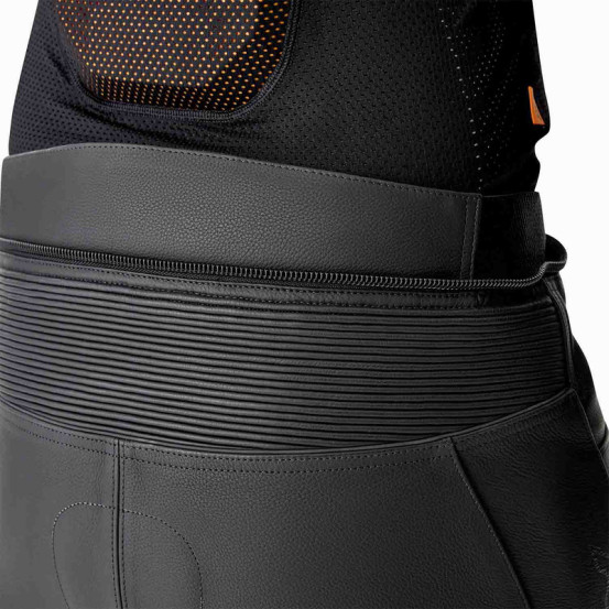 Pantalon moto cuir RST S1 D3O - Noir