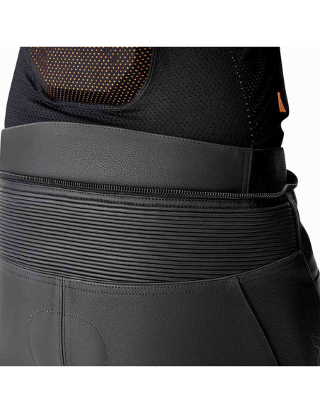 Pantalon moto cuir RST S1 D3O - Noir