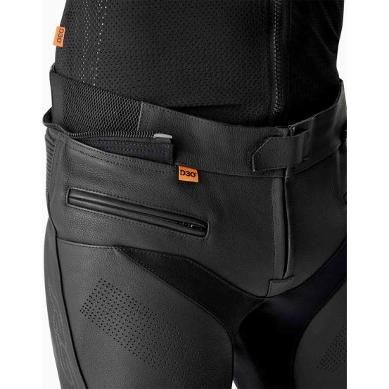 Pantalon moto cuir RST S1 D3O - Noir