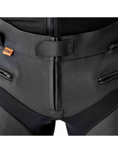 Pantalon moto cuir RST S1 D3O - Noir
