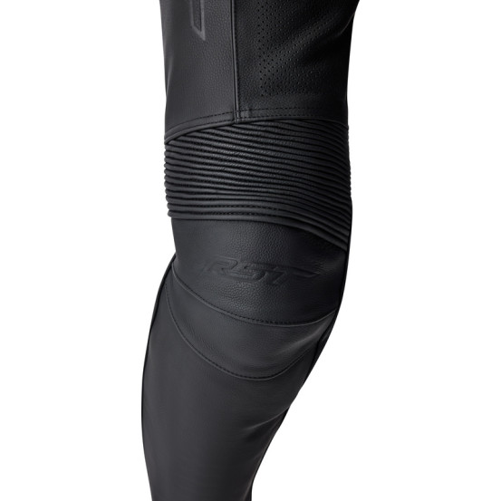 Pantalon moto cuir RST T2 D3O - Noir