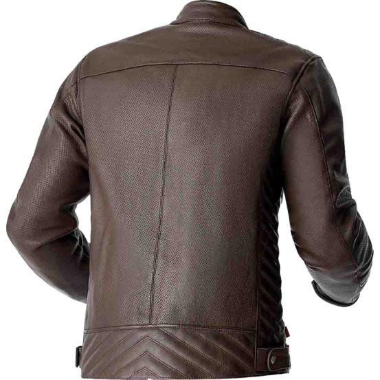 Blouson moto cuir RST Roadster Air D3O - Brun
