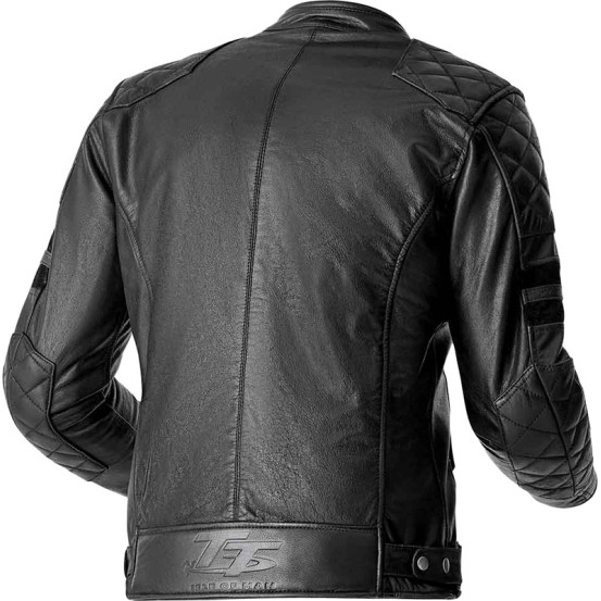 Blouson moto cuir RST Hillberry D3O - Noir