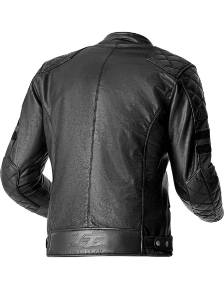 Blouson moto cuir RST Hillberry D3O - Noir