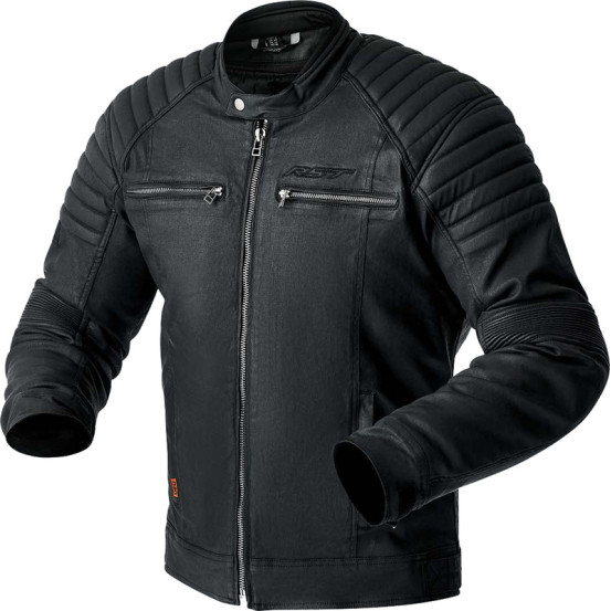 Blouson moto textile RST Brixton D3O - Noir