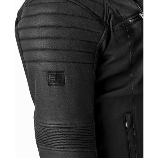 Blouson moto textile RST Brixton D3O - Noir