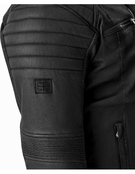 Blouson moto textile RST Brixton D3O - Noir