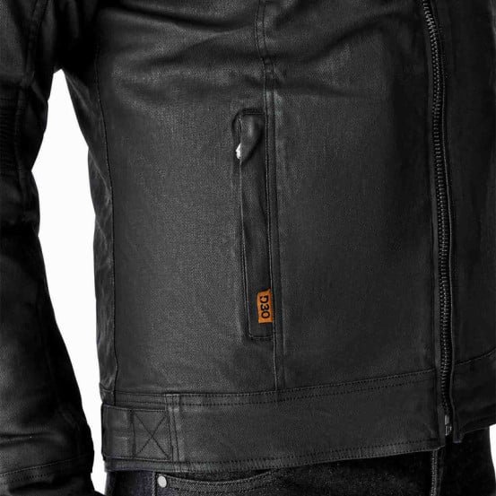 Blouson moto textile RST Brixton D3O - Noir
