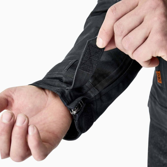 Blouson moto textile RST Brixton D3O - Noir