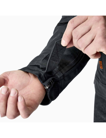 Blouson moto textile RST Brixton D3O - Noir