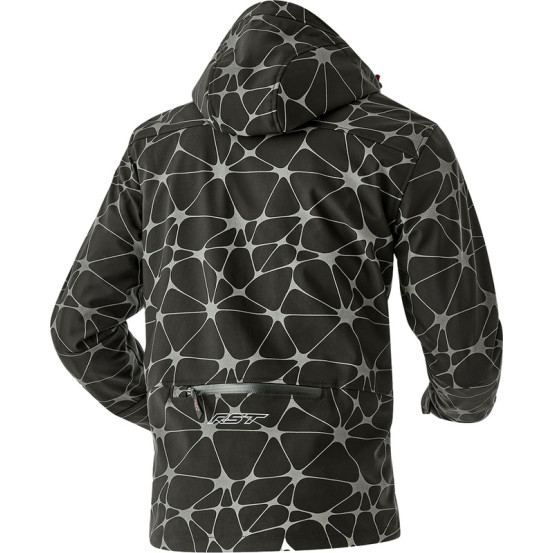 Veste moto textile RST Havoc D3O - Noir Gris