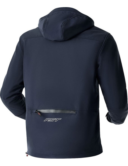 Veste moto textile RST Havoc D3O - Bleu marine