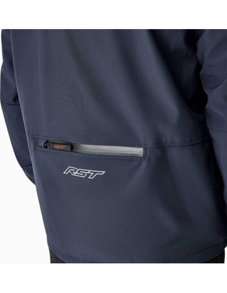 Veste moto textile RST Havoc D3O - Bleu marine