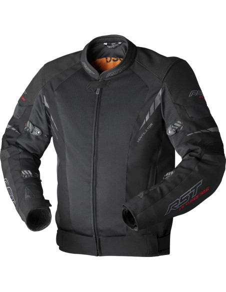 Blouson moto textile RST Pro Series Ventilator D3O - Noir