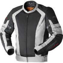 Blouson moto textile RST Pro Series Ventilator D3O - Noir Argent