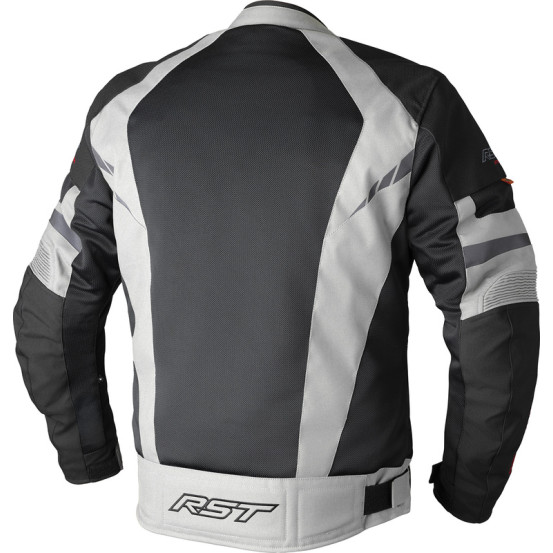 Blouson moto textile RST Pro Series Ventilator D3O - Noir Argent